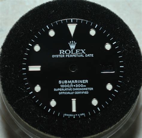 rolex submariner dial replacement